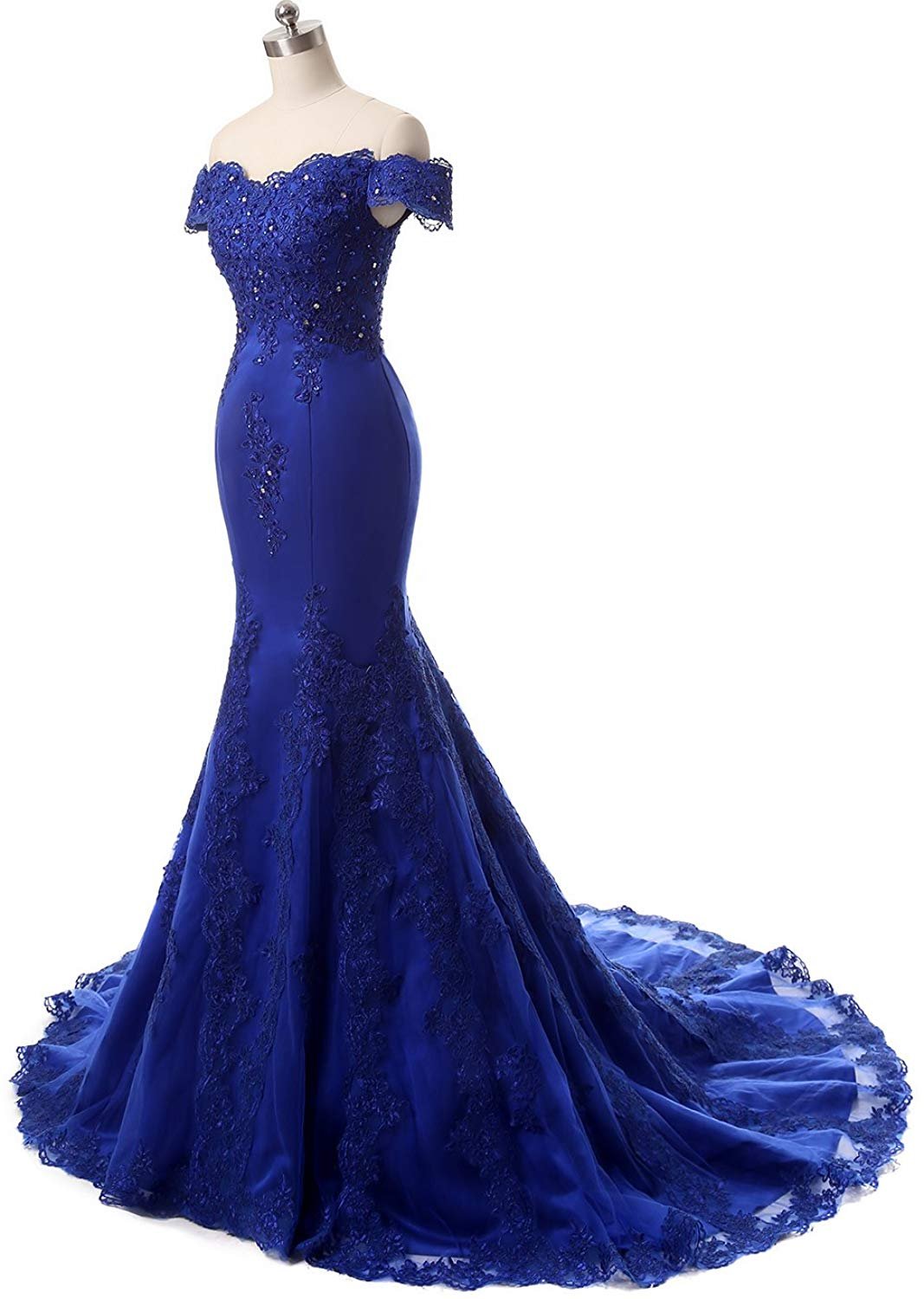 Jingliz Off Lace Prom Dress Mermaid For Women Evening Gowns Wedding