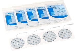 TAMEXX Adhesive Replacement Electrodes/Sticky Pads - 20 Pack (Large – 2.75”)