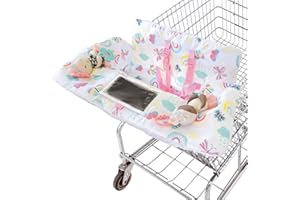 Travel Bug Baby and Toddler Shopping Cart Cover & High Chair Cover - Rainbows