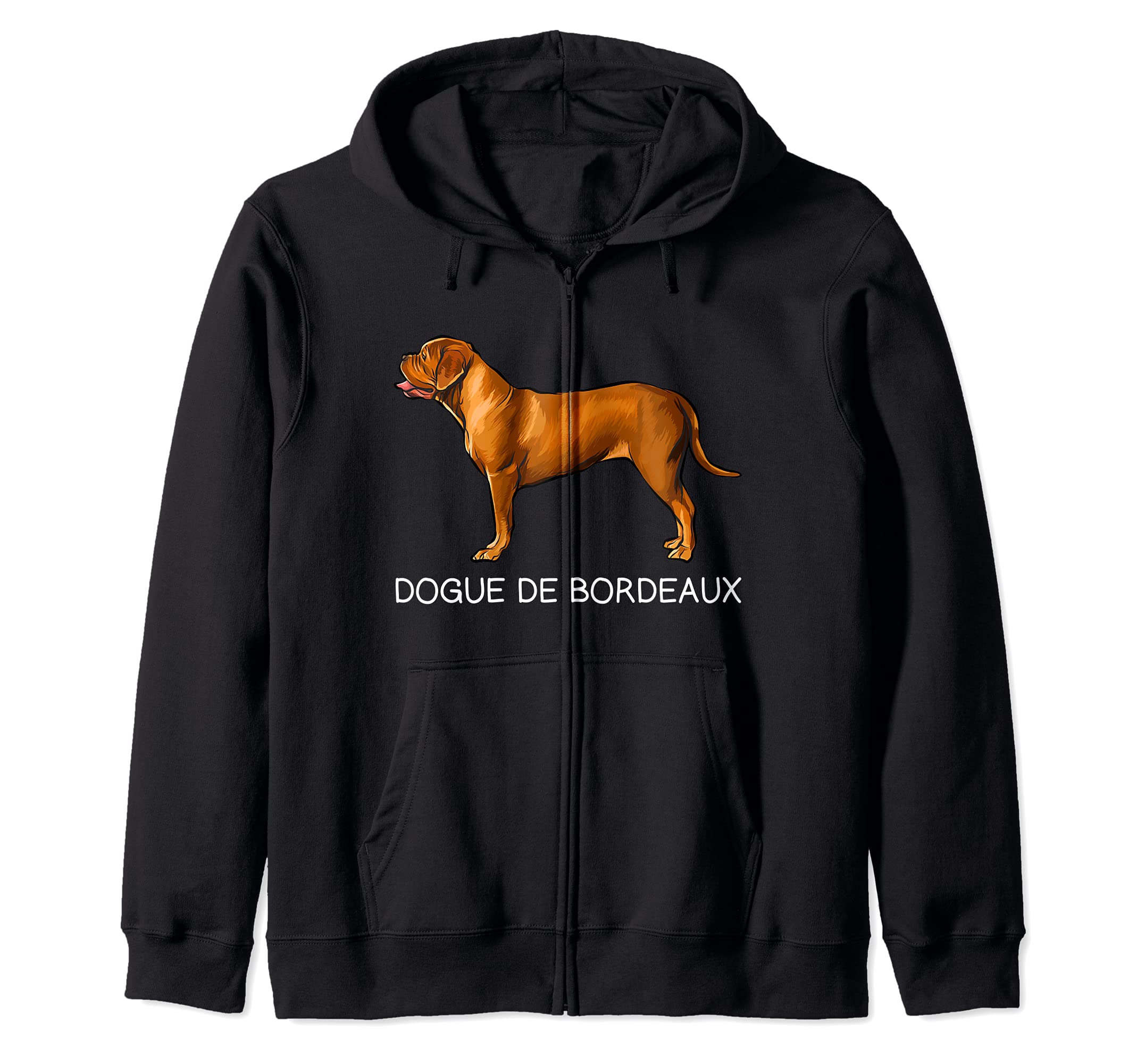 Dogues de Bordeaux Crazy Dog Lover Zip Hoodie