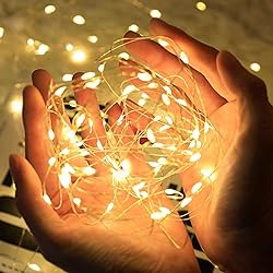 Dazzle Bright Fairy Lights Battery Operated, 20 FT
