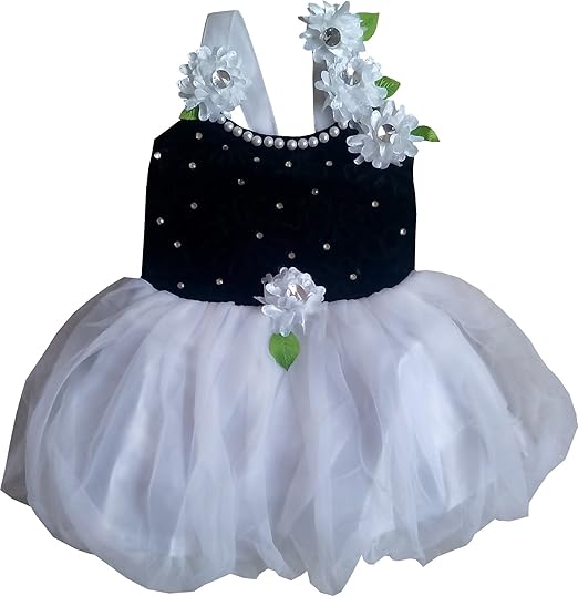 black net frock for baby girl