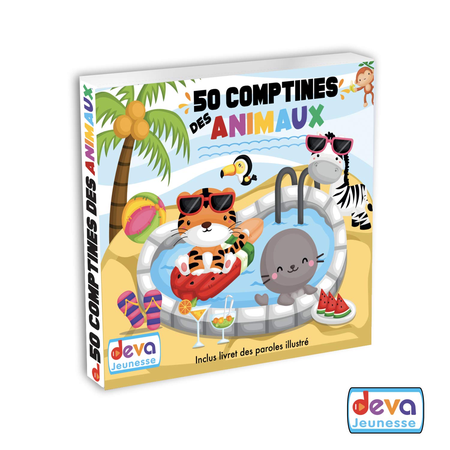 50 Comptines Des Animaux Multi Artistes Amazon Fr Musique