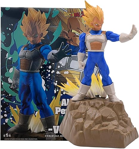 Amazon Co Jp Zffrb ドラゴンボールz Pvcアクションフィギュアと戦う息子悟空ベジタ州トンシュアニメスーパーサイヤン彫刻モデルおもちゃ集評型モデル Color Red ホーム キッチン