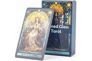 Tarot Cards Deck, 78 Cards Tarot Cards, Entertainment Game Card Family Gathering Divination Board Playing Games Classic Futur