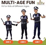 Cheerful Children Toys Kids Police Costume Set 10-Piece Ages 3-7 view 4