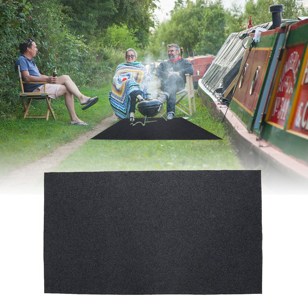 Amazoncom Grill Mat For DeckFireproof Heat Resistant BBQ Gas