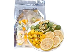 WEIJUEJIYI Kumquat Lemon Passion Fruit Tea 225g (15g *15 pack) Kumquat, lemon, Passion Fruit Combination Fruit tea, Sour and Sweet Taste, No Addition