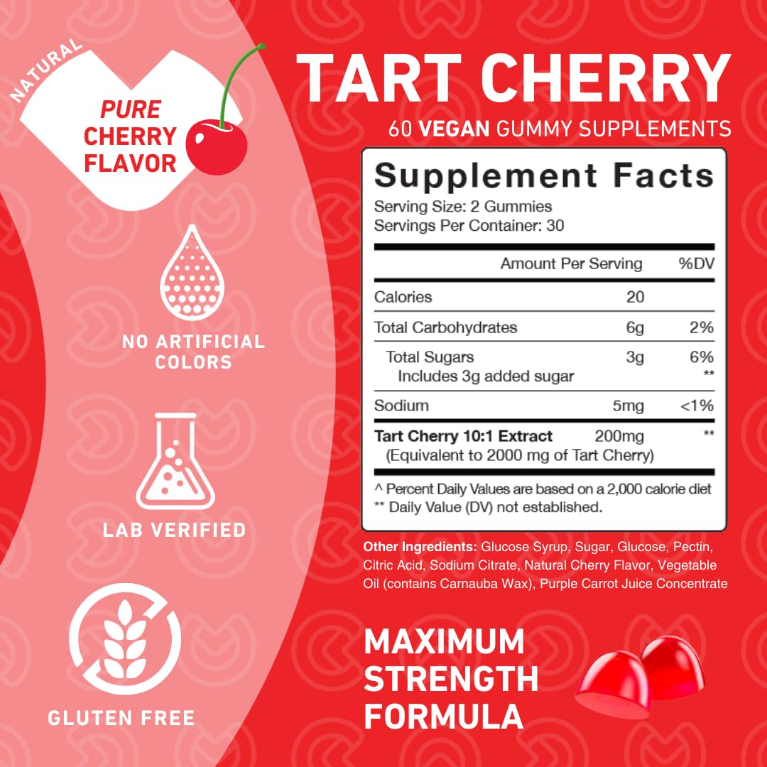 PUREFINITY Tart Cherry & Vitamin D3 Gummies Bundle (Uric Acid Flush & Cleanse with Vitamin D3)