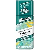 Batiste Powder Dry Shampoo, Original Fragrance Non-Aerosol, 1.06 Oz | Classic Clean Scent, TSA Compliant Travel Size, Oil-Absorbing, Blends Seamlessly, Instant Hair Refresh