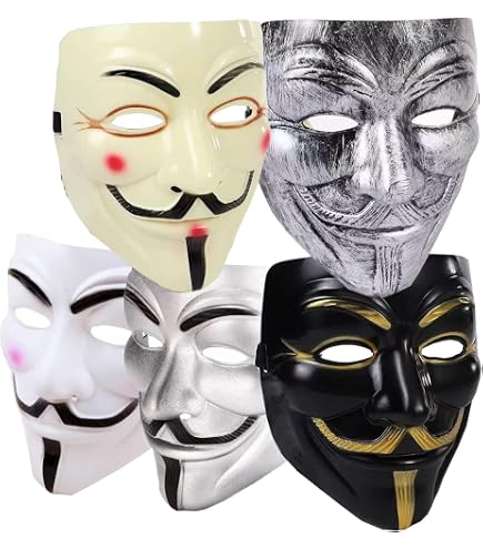GUY FAWKES商品 Blue Ridge Novelty Guy Fawkes Mask (Pack of 10) : Amazon.ca