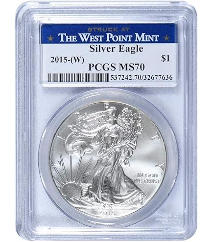USA 2016 $1 American Silver Eagle Coin MS70 PCGS - First