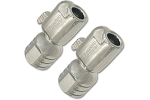 JACO SUPERIOR PRODUCTS JACO Lightning S-Series Tire Air Chuck - 1/4" F-NPT (Open Flow) (2-Pack)