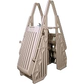 Neptune A-Frame Entry System for Above Ground Pools - Taupe