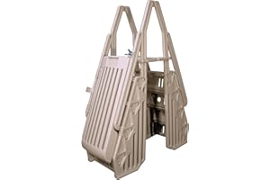 Blue Wave Neptune A-Frame Entry System for Above Ground Pools - Taupe