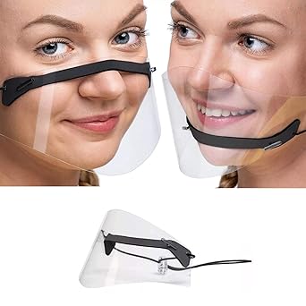 Amazon ３個セット マウスシールド 21年新作 アゴの部分がアイスシルクで柔らかい 個別包装 防災面 産業 研究開発用品 通販