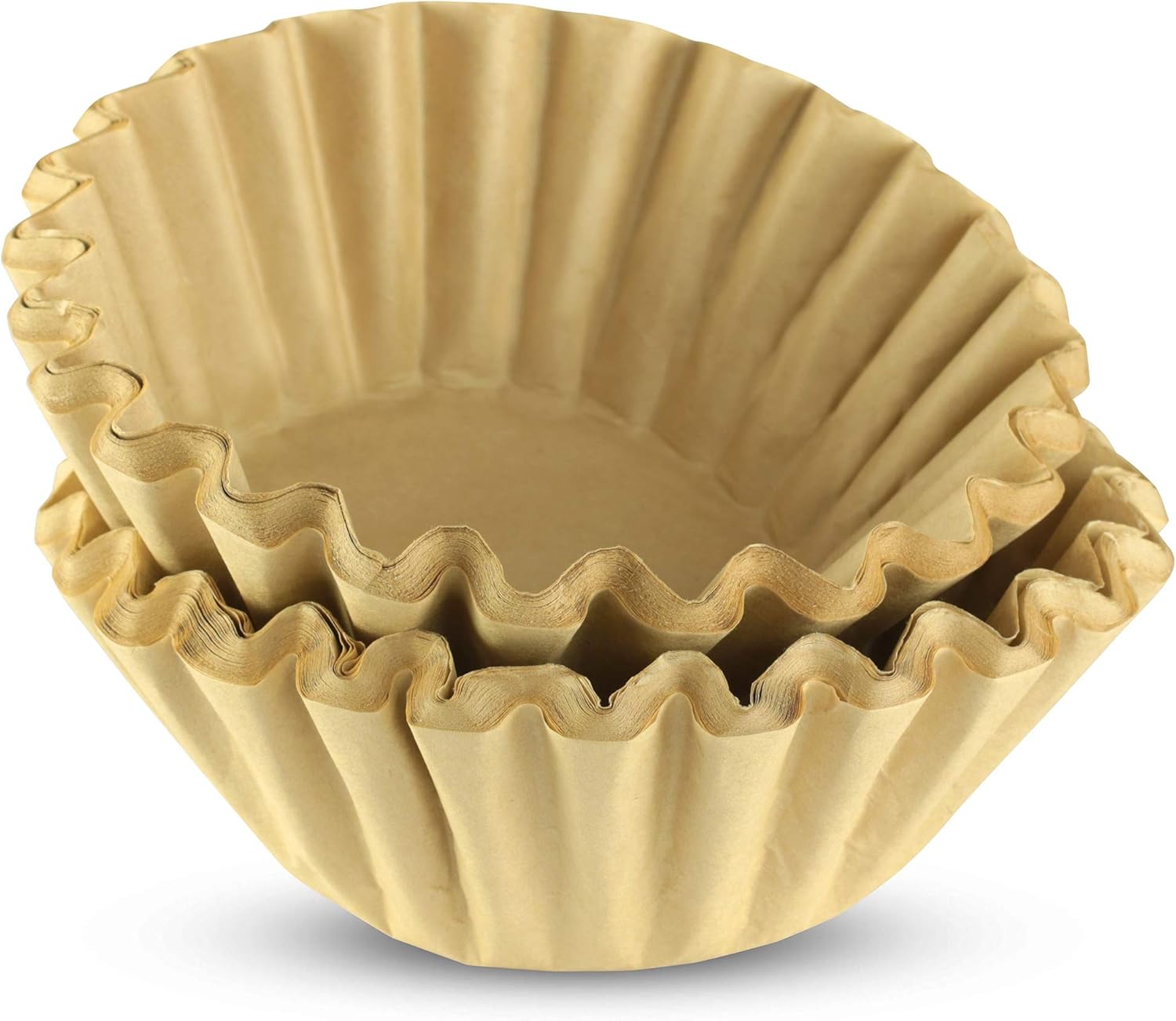 12 Cup Commercial Basket Coffee Filters (Natural Unbleached