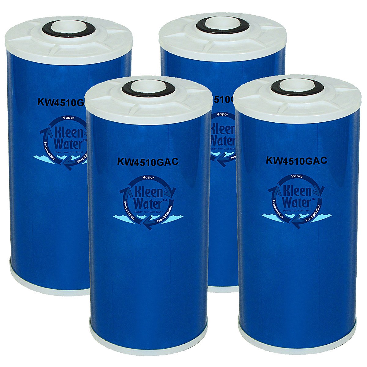 KleenWater Activated Carbon Filter, Replacement Water Filter Cartridge