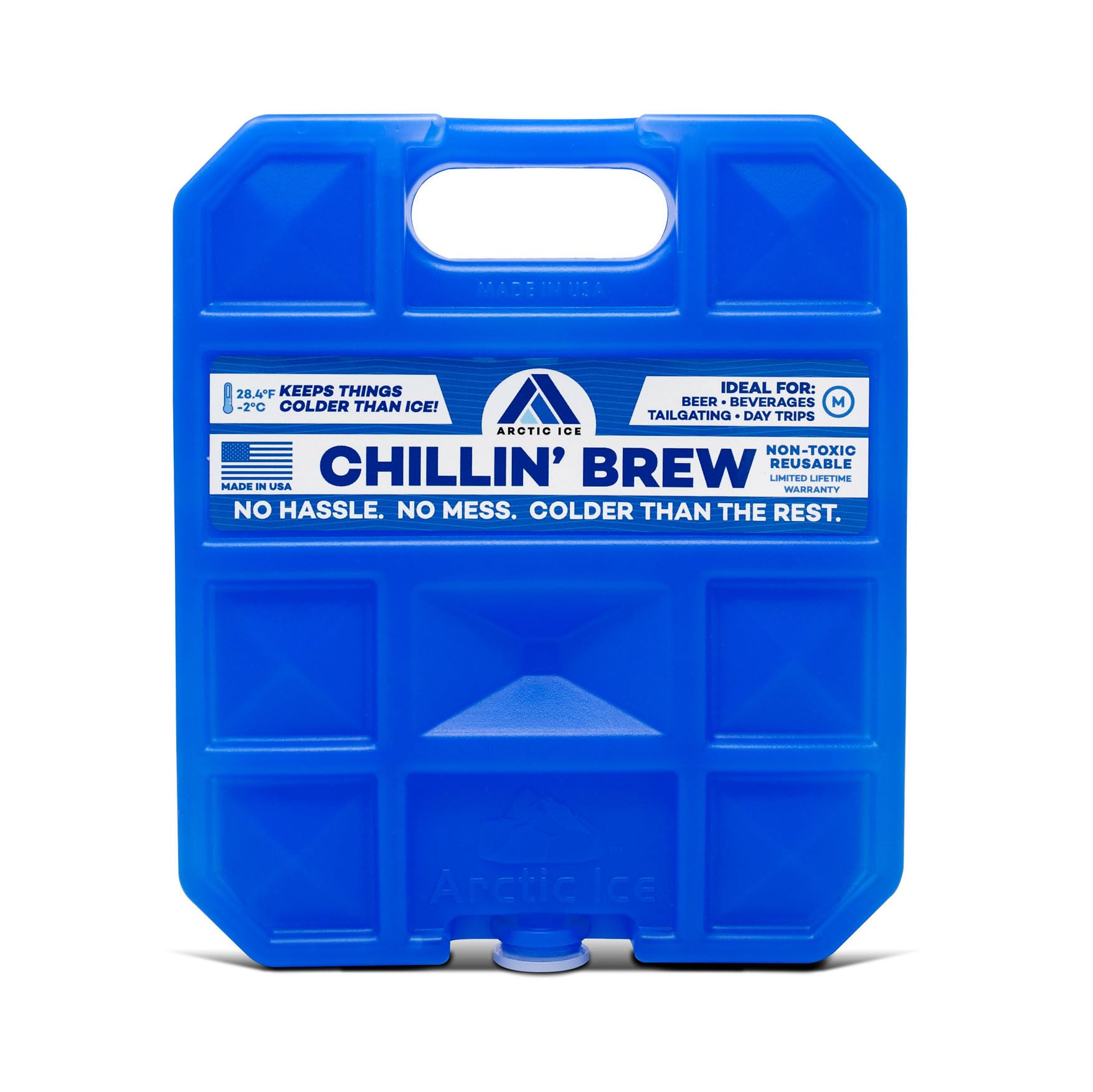 Arctic Ice, Llc Unisex 4008372-ssi Chillin Brew 28 Degree High Performance Cooler ice, Multi-coloured, M UK