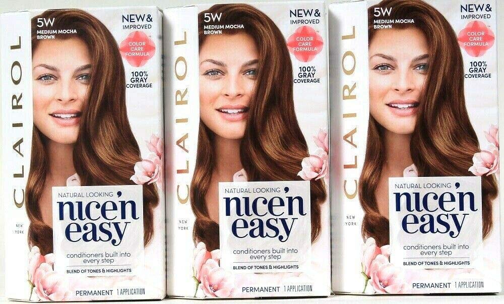 Buy Clairol Nice N Easy Permanent Hair Color 5w Medium Mocha