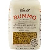 Rummo Elbows Pasta N.160 - Elbow Macaroni Pasta Noodles, Elbow Noodles, Durum Wheat Pasta, Italian Pasta, Dry Pasta - 16 Ounce (Pack of 1)