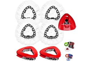 Mop Replace Head for Vileda, 7 Pack Mopp Heads Replacements for Vileda/Ocedar, Spin Mop Refill for Easy Wring 1 Tank System, 