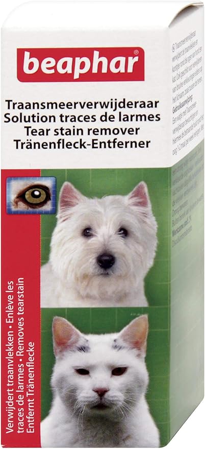 Beaphar Solution Contre Les Traces De Larmes Pour Chien Et Chat Enleve Les Traces Et Taches