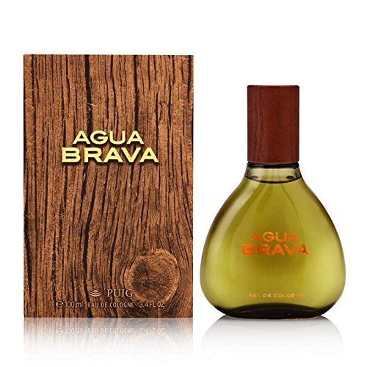 Antonio Puig Agua Brava Eau de Cologne Spray for Him, 100 ml (Packaging may Vary)
