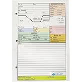 Adler Publications Double-Sided Dive Log Notepad &ndash; 100 Pages, A5 Size | Dive logbook for scuba divers, 120g offset paper, supports organized record-keeping for personal dive tracking and training