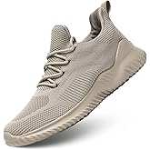 Kapsen Men's Non Slip Running Shoes Ultra Light Breathable Casual Walking Shoes Fashion Sneakers Mesh Workout Sports Shoes