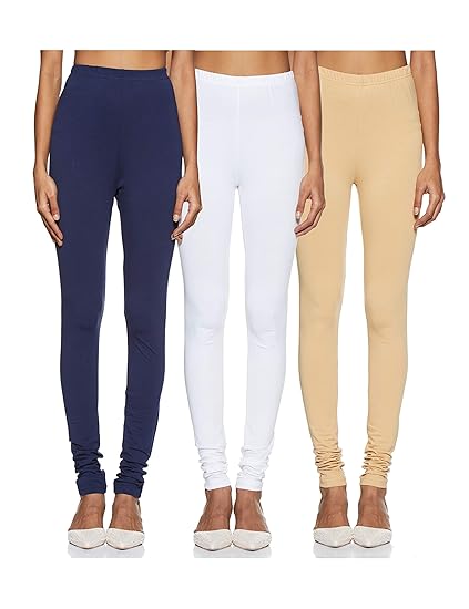 Women's Legging Chudidar Bottom (Combo Pack of 3)