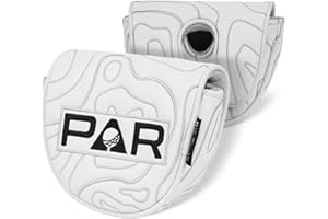 Big Teeth Golf Club Covers Driver Covers Fairway Wood Headcover Hybrid Cover Leather, Mallet Putter Covers Blade Headcovers, Golf Iron Club Head Covers for Most Brands