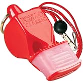 Fox 40 CMG Whistle with Cushioned Mouth Grip - Red