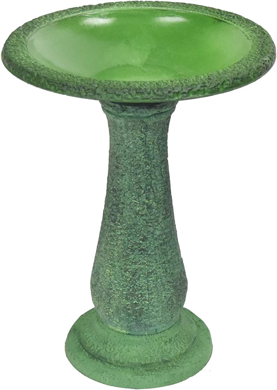 Exaco FM-2470G int Dark and Light Green Bird Bath