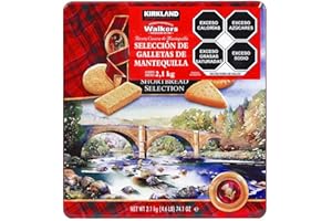 Kirkland Walkers Pure Butter Premium Shortbread Selection Scottish 4.6 LB
