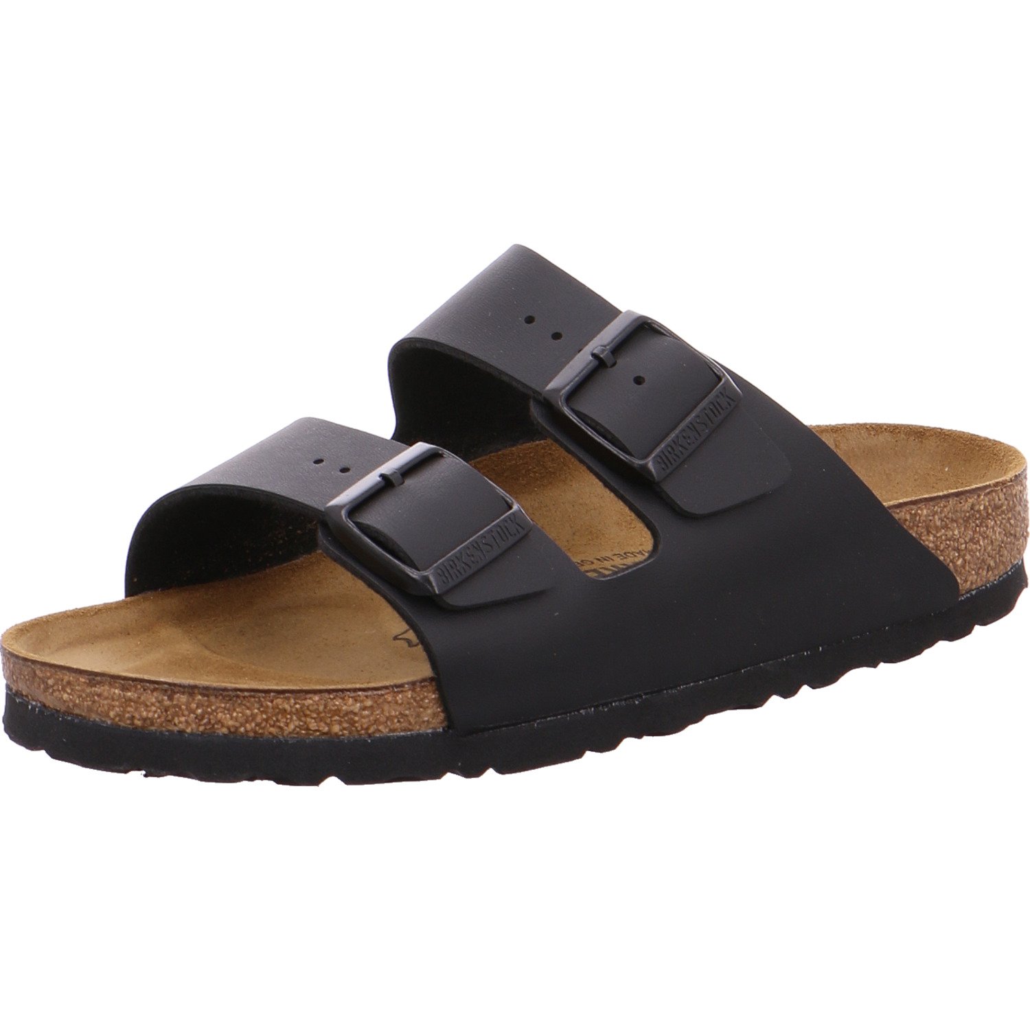 Photo 1 of Birkenstock Unisex Arizona Sandal,Black Birko-Flor,39 N EU