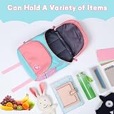 Yafe School Bag for Girls Kids Backpack with Chest Strap 34x24x10 cm Blue view 6