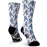 ChalkTalkSPORTS Hockey Performance Mid-Calf Socks - Multiple Designs - Graphic Flex Hockey Socks - Youth and Adult