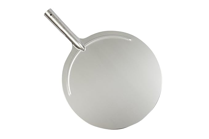 Falci 249965-36 Pizzaschaufel aus Edelstahl, rund, Durchmesser 36 cm