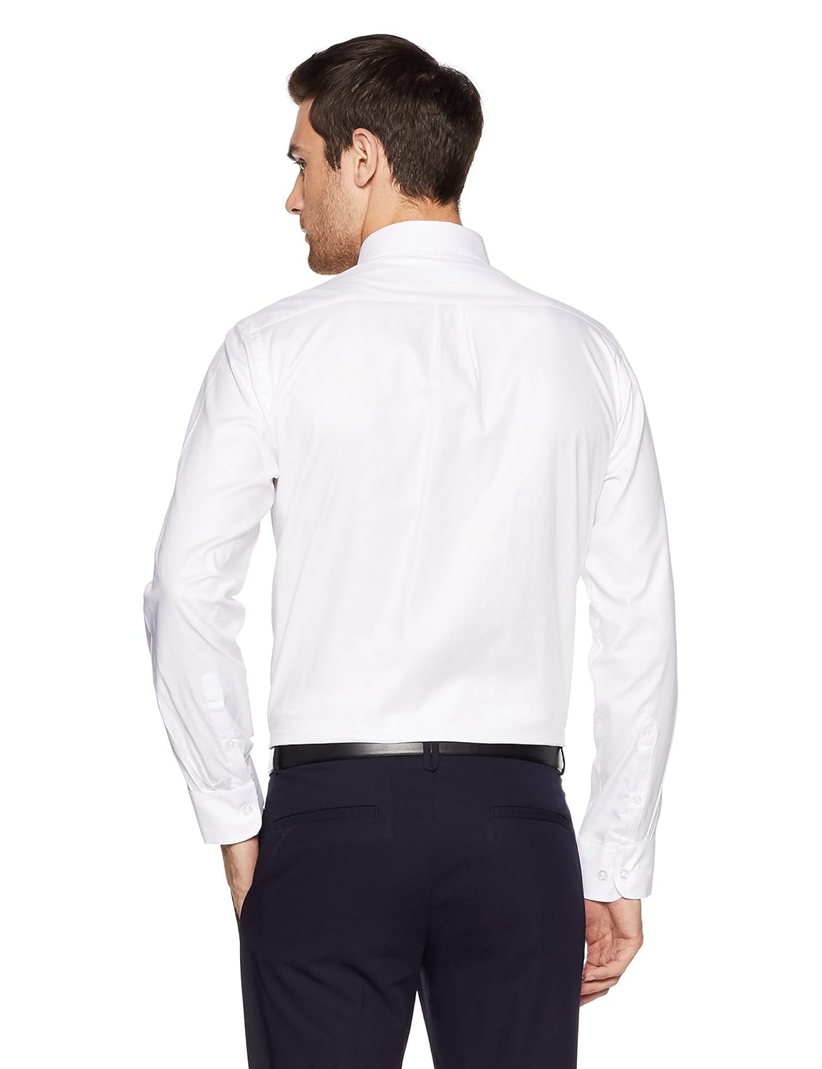 arrow men's plain regular fit formal shirt