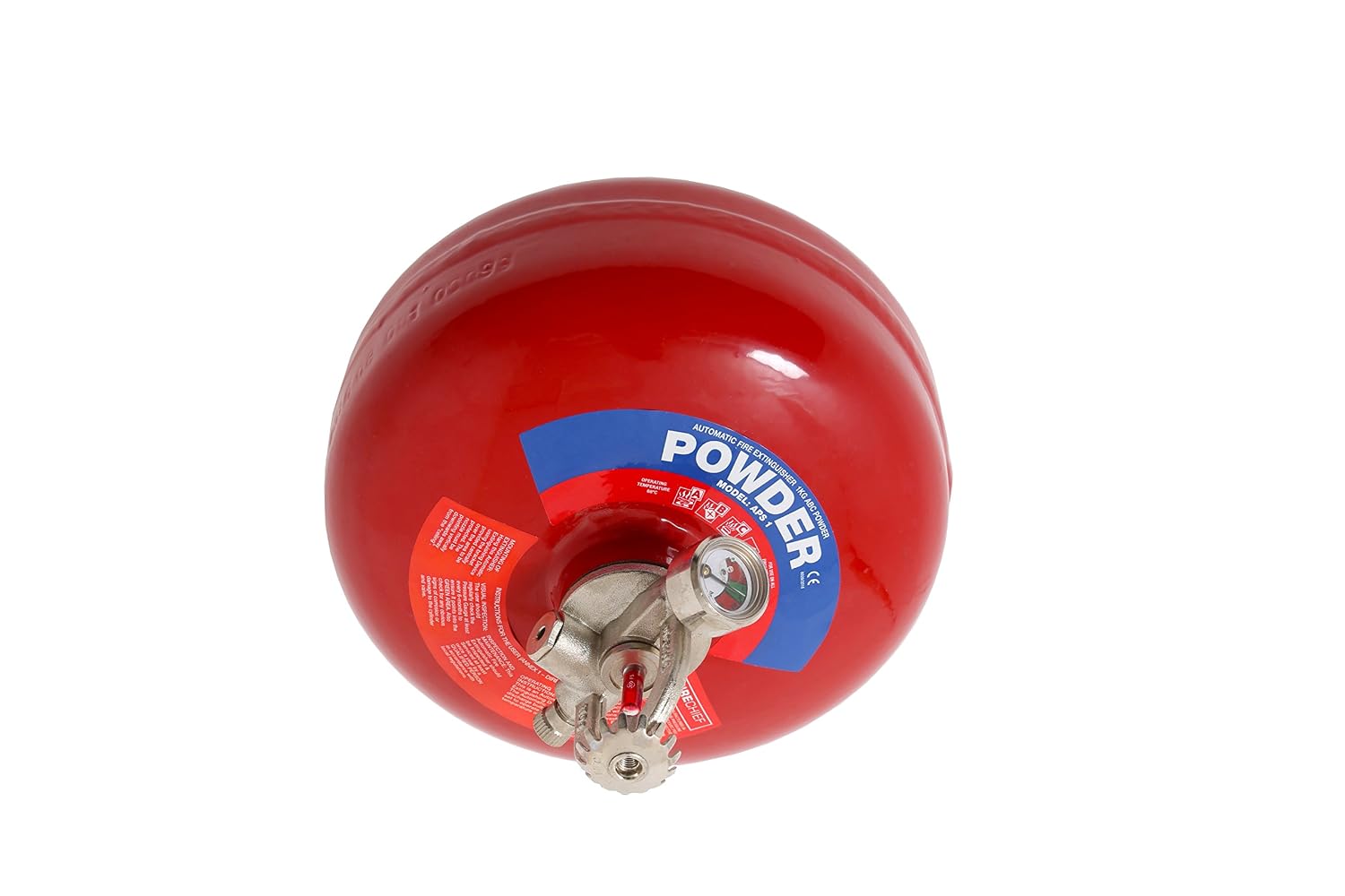 Firechief APS1 Extinguisher, Powder Automatic, 1 kg, Red - Image 3