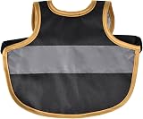 Pratvider Chicken Saddle Hen Poultry Apron Elastic Strap Protection Suit Black view 8