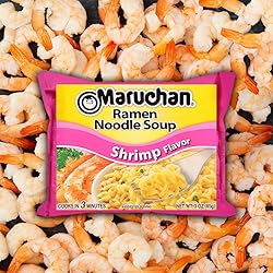 Maruchan Ramen Shrimp, Instant Ramen Noodles, Ready
