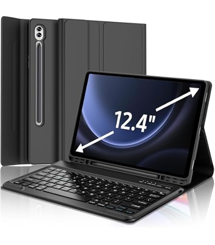 Amazon.com: Galaxy Tab S9 FE+/ S9+ /S10+ 12.4 Inch Case with