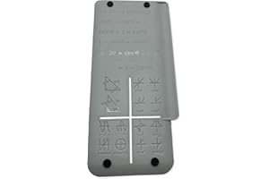 DETROIT PACKING CO. TI-84 Plus CE Replacement Sliding Cover for Texas Instruments Graphing Calculator (TI-84 Plus CE, Gray)