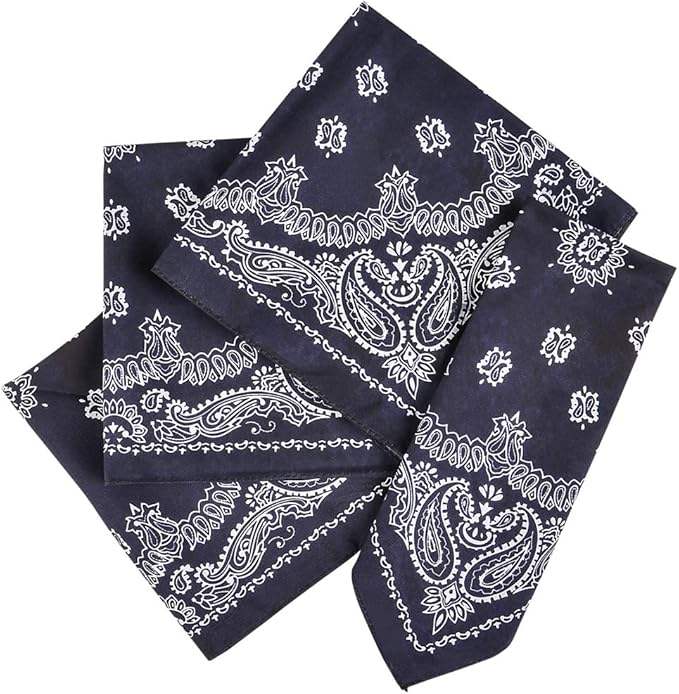 Bedwina Bandanas 12 Pack in Bulk for Men, Women, Kids 22
