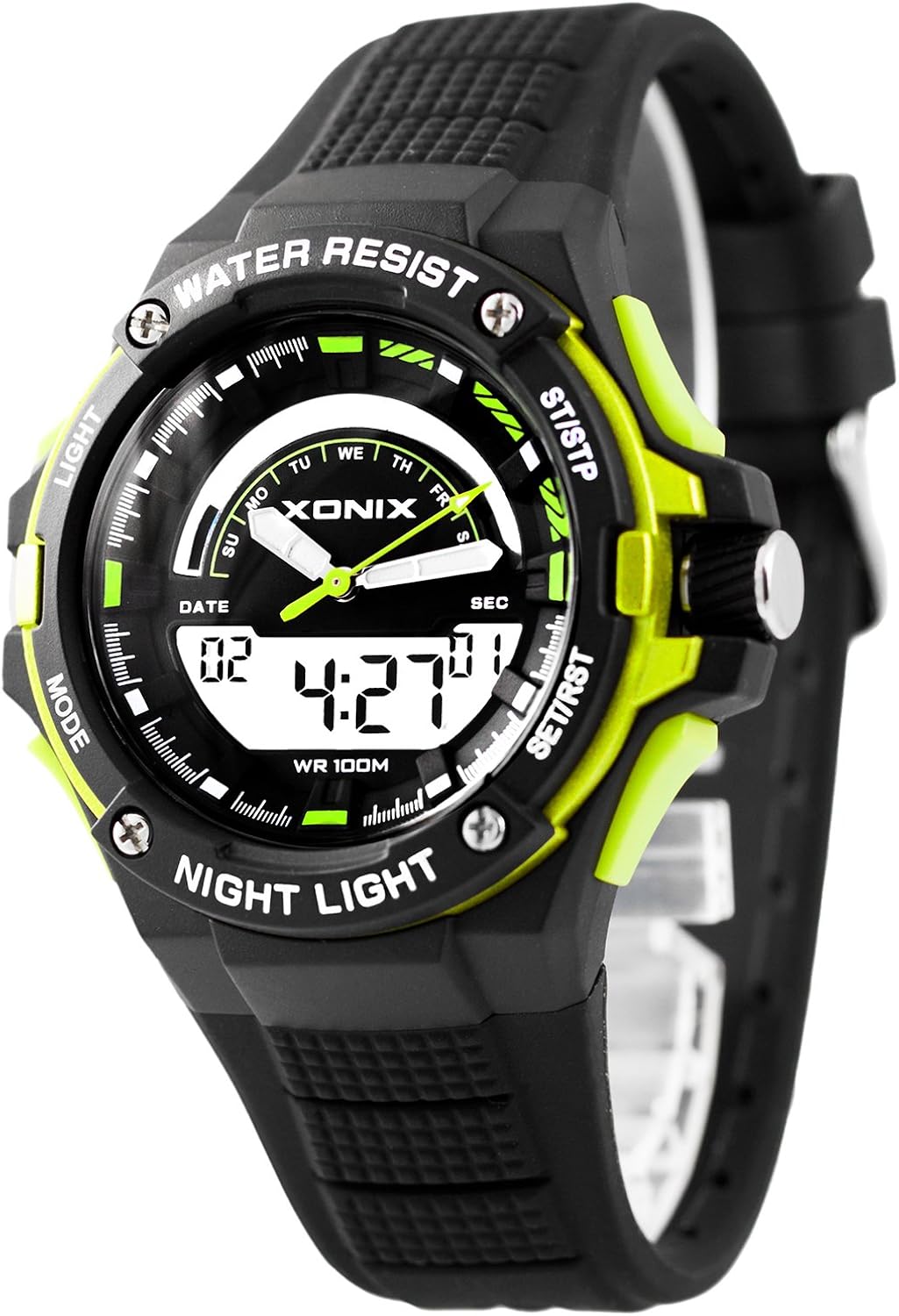XONIX Sports Watch for Men and Boys, Digital & Analog, WR100M Amazon
