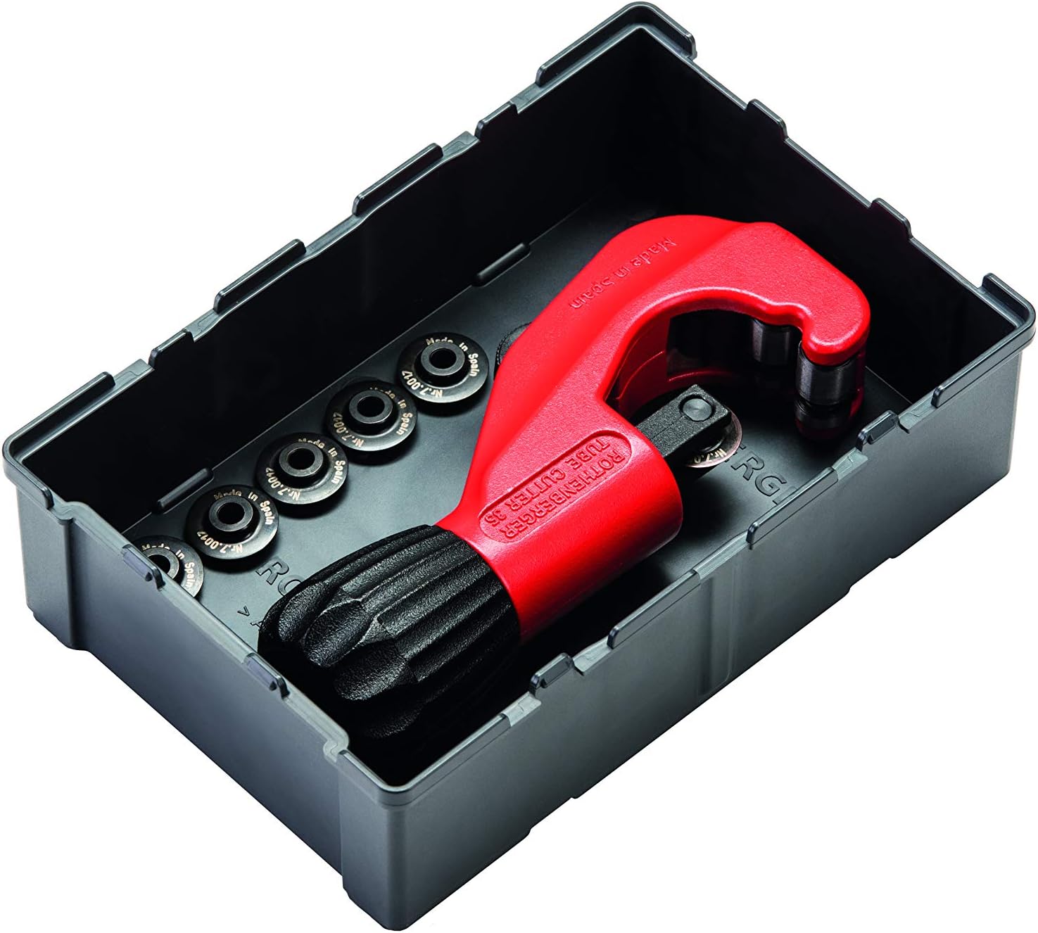 Rothenberger 1000002190 Tube Cutter TC 35 + Cutting Wheels. Cutter with