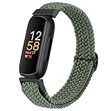 Amzpas Nylon Bands Compatible with Fitbit Inspire 3