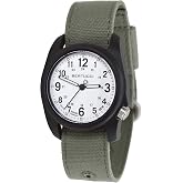 Bertucci DX3 Men&rsquo;s Field Watch | Spruce Comfort Canvas Band | Swiss Super Luminous Technology | Innovative Design, Durable Build, Light Weight Comfort | 11090